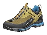 GARMONT DRAGONTAIL TECH GTX Herren,Männer Trekkingschuhe,Zustiegsschuhe, Approachschuhe,Wasserdicht,Sportschuhe,Olive Green/Blue,44 EU / 9.5 UK