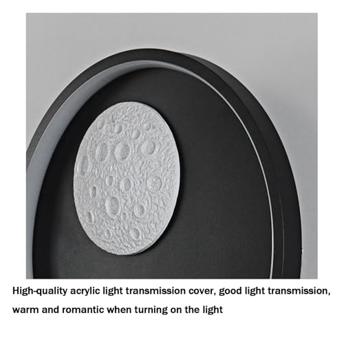 Apliques de pared interior Luna LED regulable con mando blanco 4