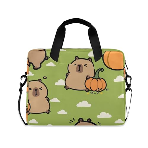 ALAZA Capybara Pumpkin Funda para Portátil 13-15.6 pulg