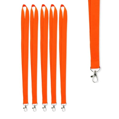 Image of 24mm or 1 inch thick Lanyards with Badge Clip