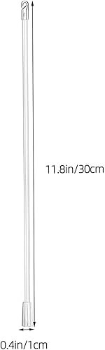 Miniatura 2 de Varita ciega, 4 piezas de varilla veneciana, persianas venecianas para el hogar, mini accesorios, persianas verticales, piezas de repuesto para