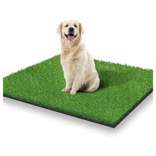 STARROAD-TIM Artificial Grass Rug Turf for Dogs Indoor Outdoor Fake Grass for Dogs Potty Training Area Patio Lawn Decoration