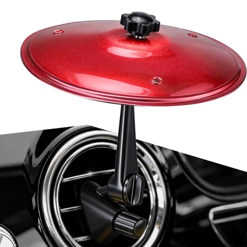 A tiny crash cymbal that clips to your car's air vent so you can actually bang out a drum solo during your commute.