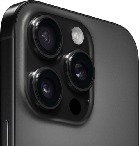 Apple iPhone 16 Pro [Nur eSIM], 1TB, Titan Schwarz (Generalüberholt) – Ansicht 4