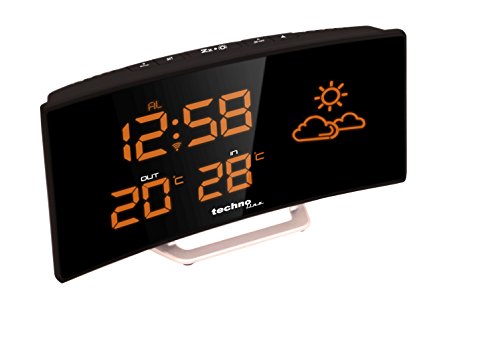 Technoline WS 6832 Wetterstation, CR2032, Schwarz, Silber, 196 mm, 39 mm, 106 mm Technoline WS 6832 Wetterstation, CR2032, Schwarz, Silber, 196 mm, 39 mm, 106 mm