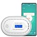 Produktbild Kohlenmonoxid Melder WLAN - 10 Jahre Batterie - Smart CO Melder Vernetzt mit App Tuya & Smartlife - Aroha Smart Connect CO Gaswarner - Smart Home