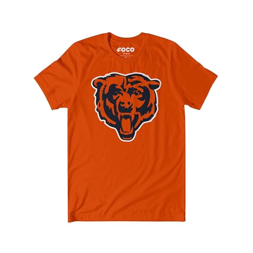 Image of FOCO Men's NFL Team Primary Logo Black Short Sleeve T-Shirt