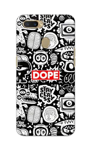 Image of Printed Hard Back Cover Case for Oppo A7 | Oppo A5s | Oppo A12 | Oppo A11k | Oppo A12s Back Cover (Mixed Cartoons) -1111