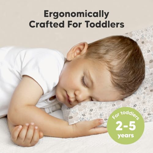image for KeaBabies Toddler Pillow with Pillowcase - 13x18 My Little Dreamy Kids