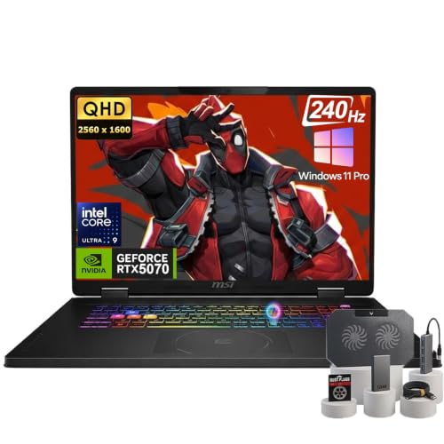 Image of msi Crosshair 18 HX AI Gaming Laptop 2.5K RTX 5070 Intel Ultra 9 64GB 4TB