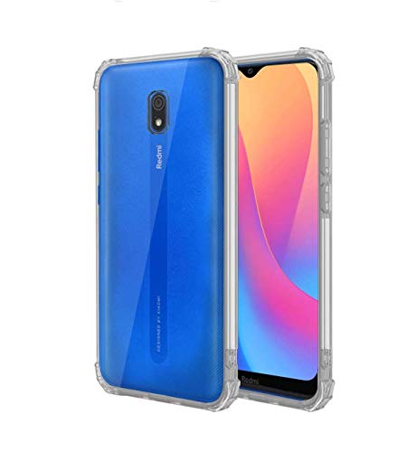 Image of COVERBLACK Back Cover for Mi Redmi 8A - Transparent