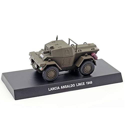 Pressofuso Die Cast Modellino Auto Carabinieri Lancia Ansaldo Lince 1949 - Scala 1:43 – Verde Militare