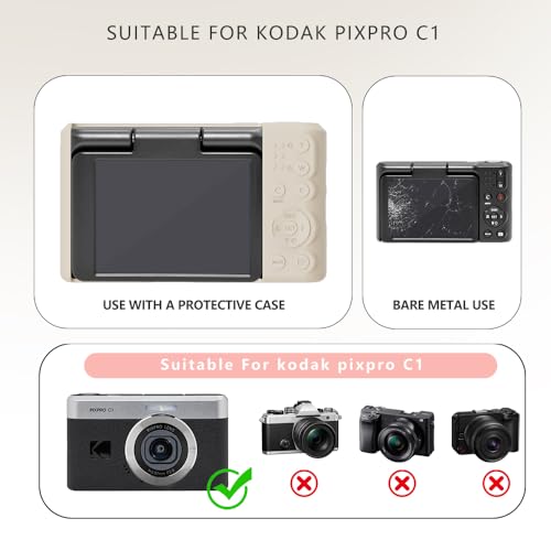 Funda de silicona para Kodak PIXPRO C1 cámara miniatura 2