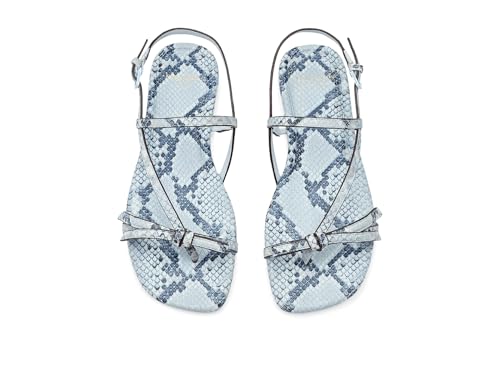Image of kate spade new york Loop Smooth Leather Flat Sandal