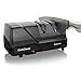 Chef'sChoice Electric Knife Sharpeners Diamond Hone with 100-Percent Diamond Abrasives and Precision Angle Guides with XV Technology for 15-Degree Straight-Edge and Serrated Knives, 2-Stage, Black