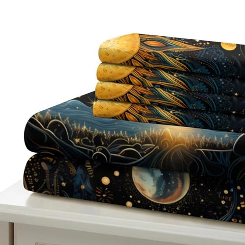 Housse de couette imprimé 3D microfifre 140x200cm super douce pour fille garçon - 7