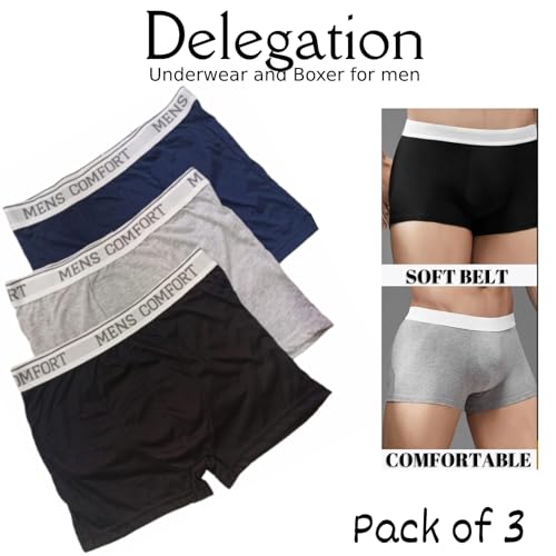 Men's Boxer Cool dry moisture-wicking Underwear Cotton comfortable Boxer for men Pack of 3 order us now2