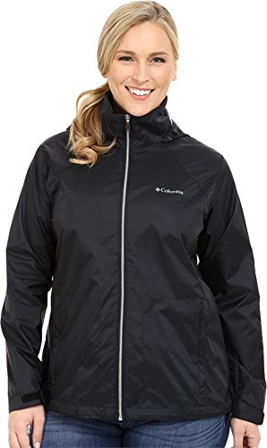 Columbia Women's Plus-Size Switchback Ii Jacket Outerwear, Black, 2X