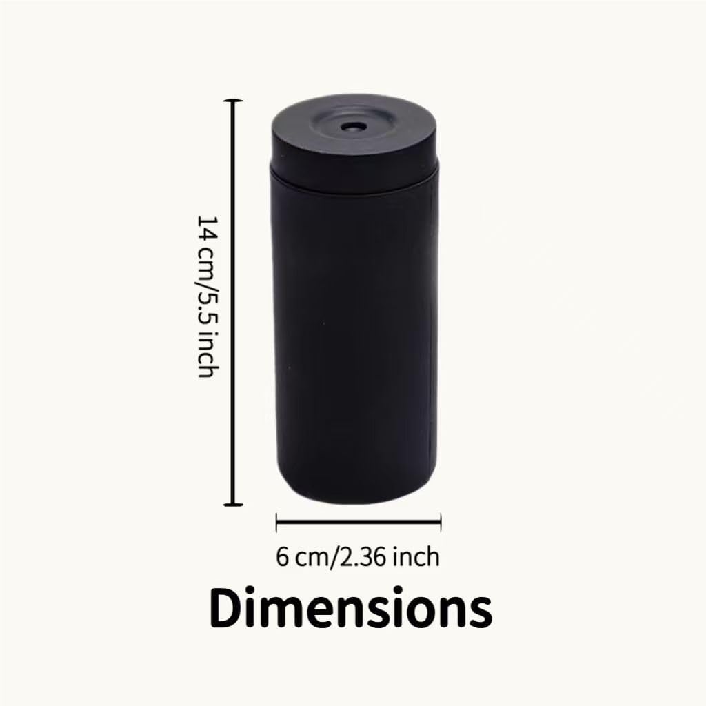 Black Dish soap Dispenser, Silicone Squeeze Bottle for Kitchen Sink and Bathroom, Dish Detergent Dispenser with Bottle Washing Basin (Black) image 4