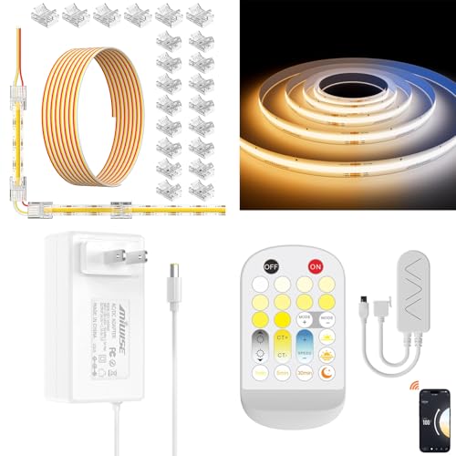 Kit de Conectores MIWISE 10mm para Tira LED COB miniatura 1