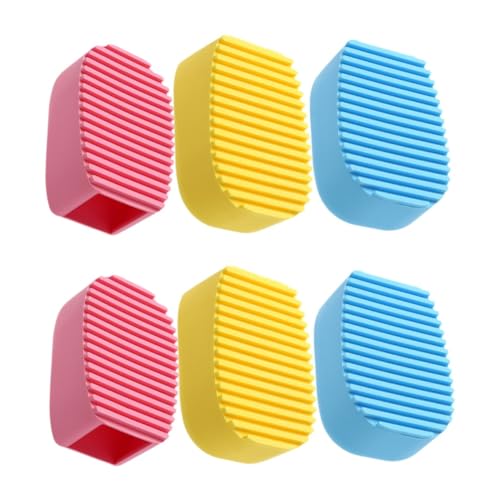 Healeved 6 Pièces Planche à Laver à Main Laveur à Main Outils de Nettoyage Planche à récurer de Voyage Planche à Laver de Voyage Brosse nettoyant Brosse à Linge évier détergent Vêtements
