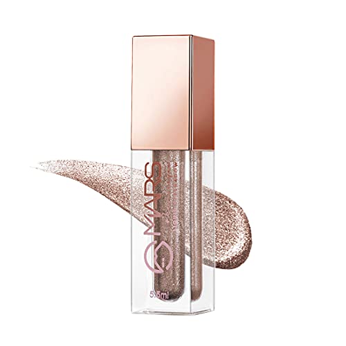 Image of MARS Metallic Liquid Glitter Eyeshadow | Waterproof & Highly Pigmented | Smooth Glide Formula (5.5ml) (03-Celestial Coment)