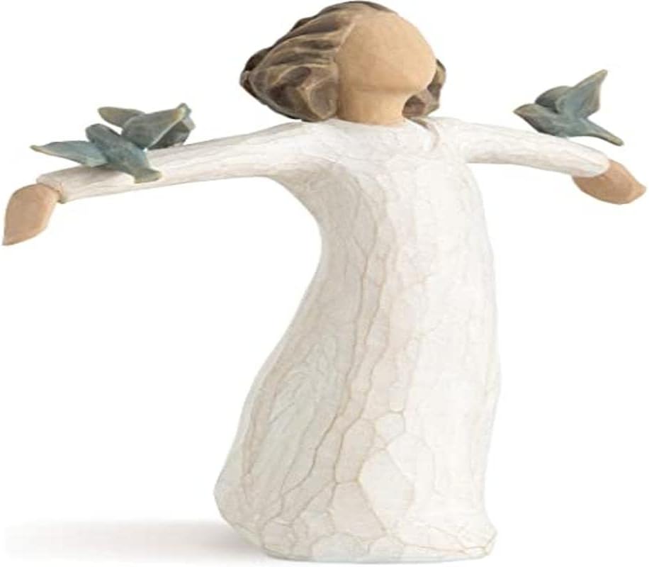 Willow Tree Happiness Sculpted Hand-Painted Home Decor Figure