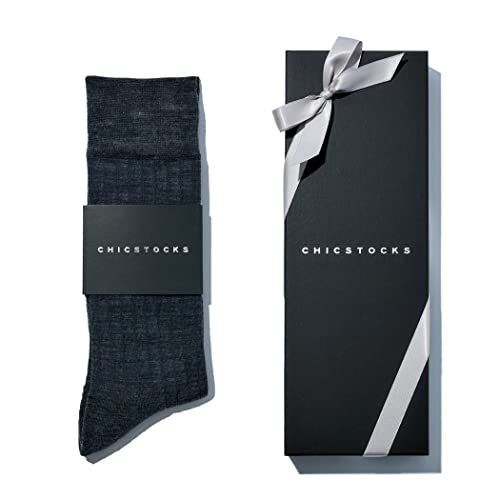 ウールドレス リブソックス 1足ギフトボックス