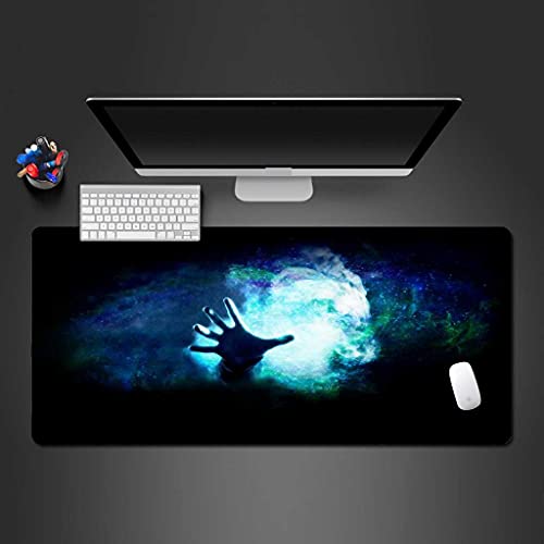 Tapis de souris gaming XXL antidérapant pour éviter les glissements sur le bureau