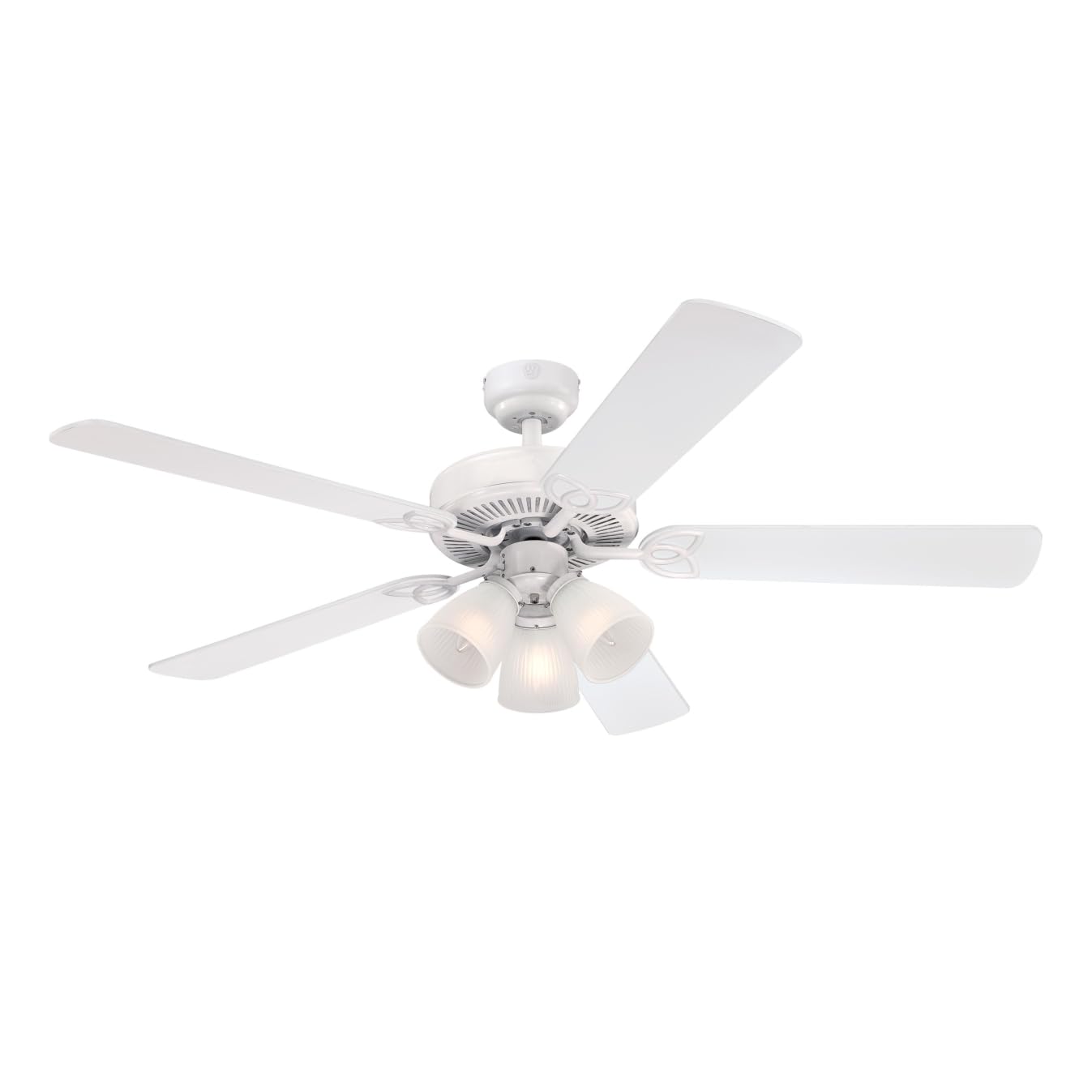 Westinghouse 7236400 Vintage Indoor Ceiling Fan with Light, 52