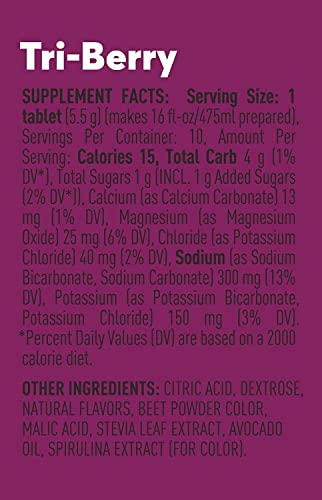 Nuun Sport: Electrolyte Drink Tablets, Tri-Berry, 10 Count (Pack Of 8) #TOP5