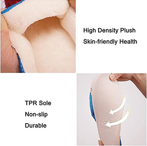 Anime Slipper Soft Plush House Slippers Women Men Winter Anti-slip Indoor Slip on Shoes3