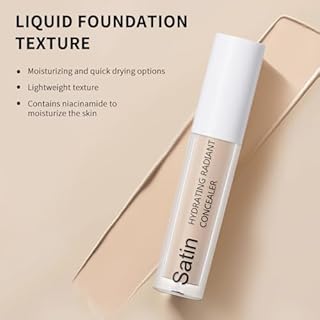 DALVGFN Matte Concealer Cream, Covers Under Eye Dark Circles & Blemishes, Waterproof Full-Coverage, Lightweight, Creamy Longlasting Face Eye Makeup, Medium Neutral