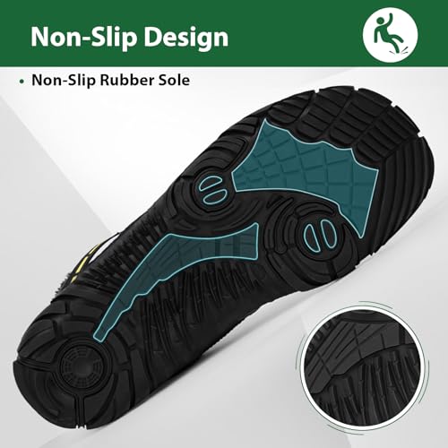 Winter Snow Boots for Women Men Hike Barefoot Shoes Minimalist Winter Snow Boots Zero Drop & Wide Toe Box & Waterproof Fur Lining Snow Booties Warm Hike Shoes4