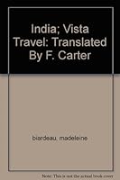 India; Vista Travel: Translated By F. Carter B002V8VQA2 Book Cover