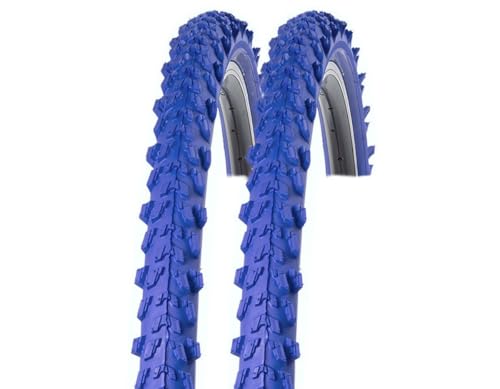 2 x Fahrradreifen Set 24 Zoll MTB Reifen K-829 blau 24 x 1.95 50-507 2 x Fahrradreifen Set 24 Zoll MTB Reifen K-829 blau 24 x 1.95 50-507