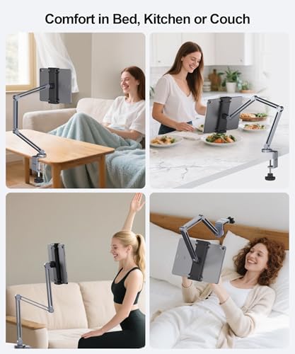 Support de tablette pour bureau ergonomique contre le mal de cou