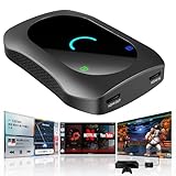 CarPlay AI Box [カープレイ ai ボックス] ワイヤレスCarPlay・Android Auto対応, [フルAndroid｜4G LTE対応] YouTube・Netflix・Spotify再生対応カービデオボックス｜[HDMI 出力] セカンドスクリーン対応/[HDMI 入力] コンソールモニター接続可/4G・デュアルBluetooth・Wi-Fi・GPS内蔵・DVD再生対応