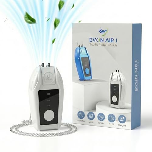 Portable Air Purifier for Travel with 50M Ions/cm³ | Mini