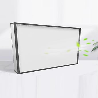 Replacement HEPA Filter for Air Flow Clean Bench 46 x 22 x 2.7 inch FFU Aluminum Fan Filter Unit for Laminar Flow Hood Class 100 Cleanliness HEPA Filter