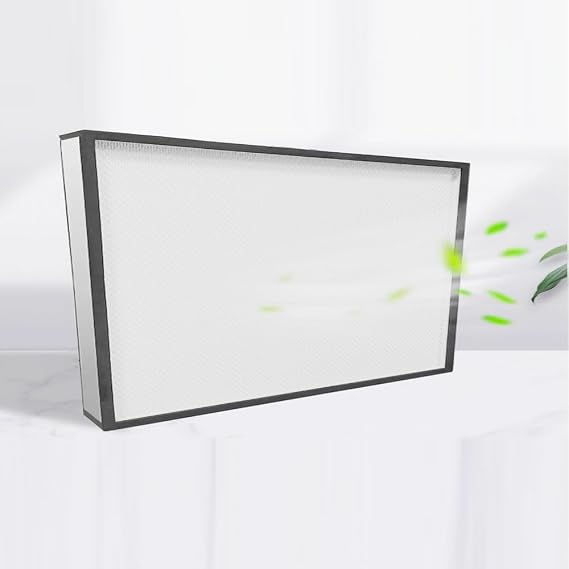 Replacement HEPA Filter for Air Flow Clean Bench 46 x 22 x 2.7 inch FFU Aluminum Fan Filter Unit for Laminar Flow Hood Class 100 Cleanliness HEPA Filter