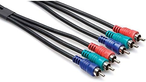 Quality 3m 3RCA RGB Component Video Cable Lead RGB YUV YPbPr Red Green ...