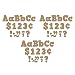 Teacher Created Resources Burlap Bold Block 4" Letters Combo Pack