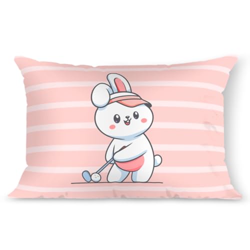 Image of Brizberry Kids Pillow Cushion with Super Soft Fabric | Animal & Cartoon Prints | 12x18 inches (Design 17)