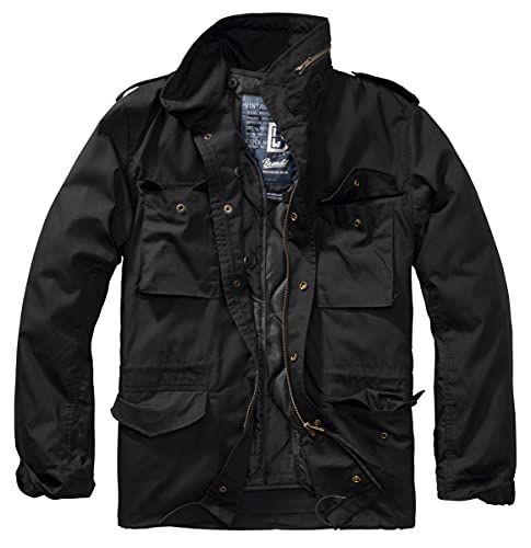 Brandit M65 Standard Ripstop Jacket, Farbe: black, Größe: 7XL