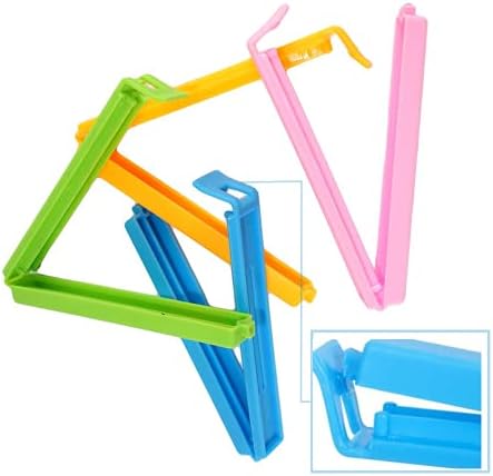 12 Pcs Sealing Bag Clips, Closure Clips, Plastic Bag Clips, Food Storage Clips