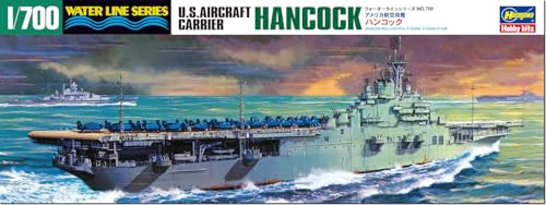 ハセガワ 1/700 ウォーターラインシリーズ アメリカ海軍 航空母艦 ハンコック プラモデル 708のサムネイル