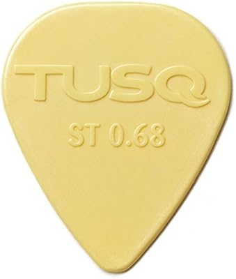 Graph Tech PQP-0068-V6 : TUSQ Standard Guitar Pick 0.68mm Warm Tone - 6 Pack