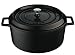 CASSEROLE ROND 320 MM 10.00 LTR LVYTC32K2BL BLACK/BLACK