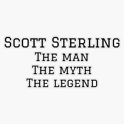 Studio C- Scott Sterling Bumper Sticker Vinyl Decal 5'